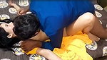 Slim bhabhi fucking hard on bed with lover