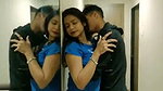 Stepsister fucking hard with brother in hotel room