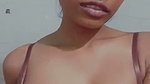 Sweet girlfriend showing her cute boob