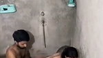 Cute Slim Lover Fucking In Bathroom