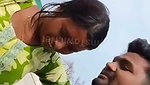Desi Couple Outdoor Having Fun video