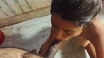 Hot gf fucked lover in bathroom