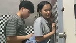 indo  bf gf enjoy in bathroom fucking sucking