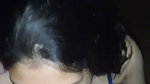 Beautiful girl giving Blowjob to lover