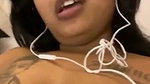 Beautiful girl show her huge boobs on vc