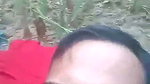 Boyfriend fuck his gf in open field