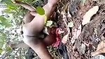 Desi bhabhi caught by local people