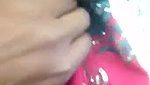 hot lady show her boob in open place