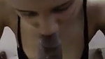 Hot slim girlfriend give Blowjob to bf