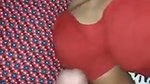 Mature aunty give Handjob  show her boob
