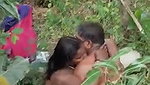 Mature couple fucking outdoor  local people caught them