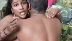 Mature couple fucking outdoor  local people caught them