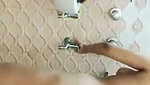Sexy bhabhi taking shower  showing