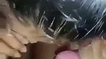 Sexy girl enjoying two dick