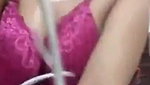 Sexy girl show her boobs on vc