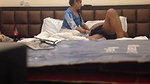 Sexy hot girl fuck hard with neighbour uncle in hotel room
