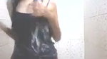 Sexy stepsister talking shower  showing her beauty