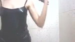 Sexy stepsister talking shower  showing her beauty