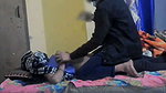 Boyfriend recording his gf boob  sucking