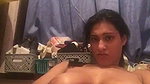 Sexy aunty drilling her pussy with dilo