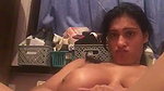 Sexy aunty drilling her pussy with dilo