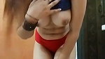 girl showing