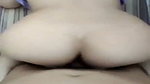 couple sex and cum on pussy