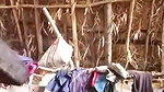 Village girl nude with face