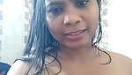 beautyful indian woman nude bath