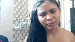 beautyful indian woman nude bath