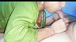 Aunty give Blowjob  fuck hard cum inside her