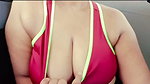 Aunty giving Blowjob in car  fuck hard