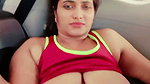 Aunty giving Blowjob in car  fuck hard
