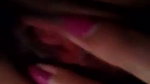 Beautiful girl fingering in bathroom  showing