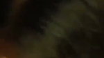 Boyfriend rubing her dick on gf boob  cum on it
