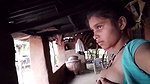 Devar destroys his bhabhi outside the house