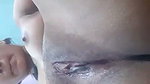 Sexy girl hitting her pussy hard  moan loudly