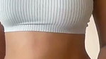 Sexy hot girl showing her pussy hair