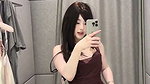 chinese girl vlog with bf fucking sucking dressing room