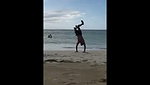 Caught 19 yo Latino flashing on a public beach in front of his friend   Videos   Spycock com