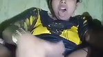 Hot girl masturbation  cum come outside