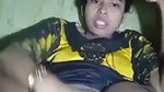 Hot girl masturbation  cum come outside