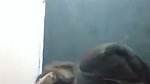 Sexy slim girl undress  showing bathing