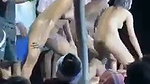 Village girls nude stage show