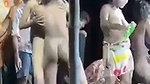 Village girls nude stage show