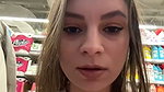 Girl Show Pussy And Boobs At The Supermarket