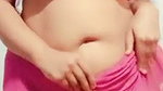 Aunty remove her saree  show boob