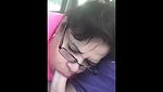 Mature Bhabhi Sucking In Car