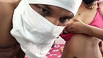 Boyfriend press boobs  give Handjob fuck