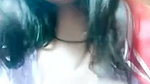 Desi girl pressing her nipple  show her wet pussy